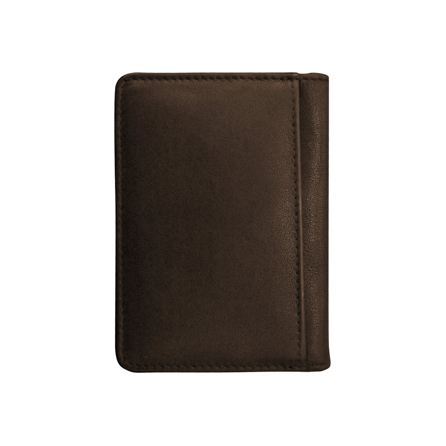 Men's Wallet Premium Leather Flap Card Card 7605