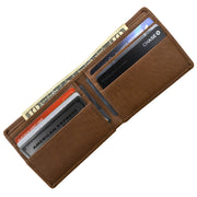 Men's Bifold Wallet with Back Slip Pocket 7720