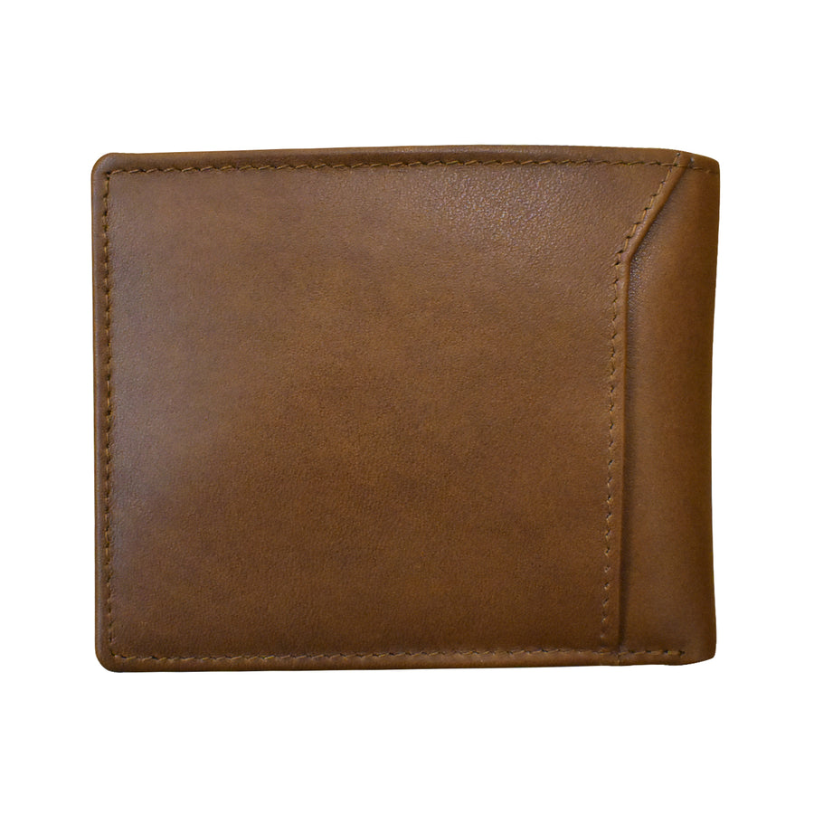 Men's Bifold Wallet with Back Slip Pocket 7720