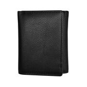 Men's Pebble Grain Leather Trifold Wallet 7030