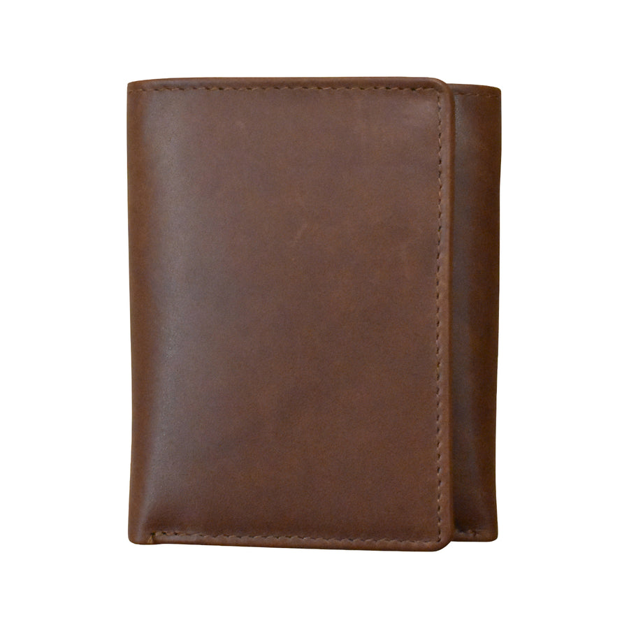 Trifold Men's Wallet with Inside I.D. Window 7730