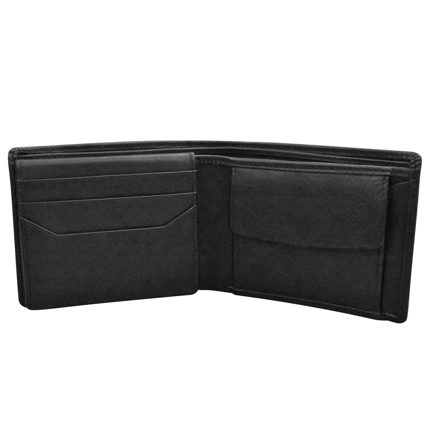 Men's Bifold Wallet with Coin Pocket 7762