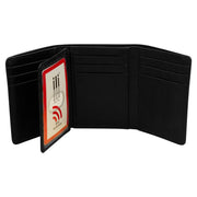 Trifold Men's Wallet with Middle Flip I.D. Window 7733