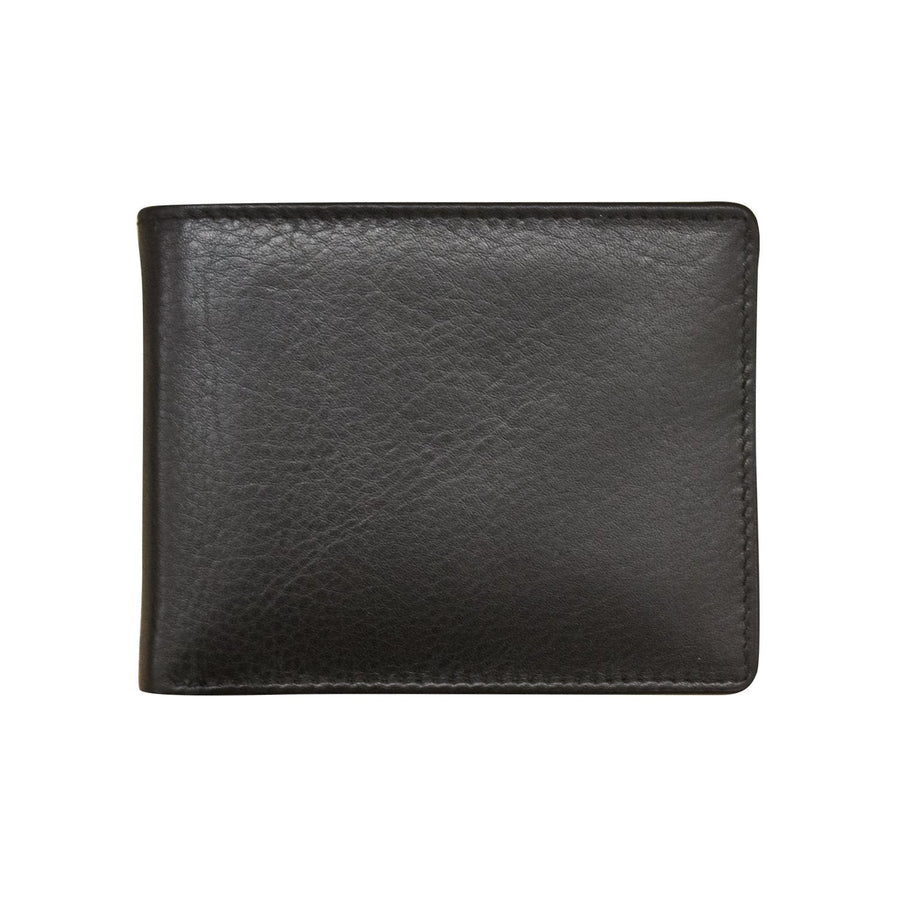 Men's Bifold Wallet with Center Flip 7745