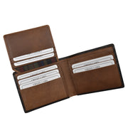 Men's Bifold Wallet with Left Flip 7751