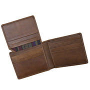 Men's Bifold Wallet with Left Flip 7751