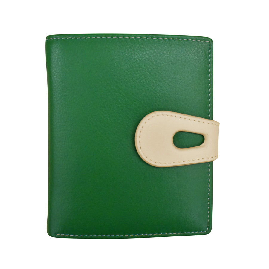 Small Wallet with Cut Out Tab