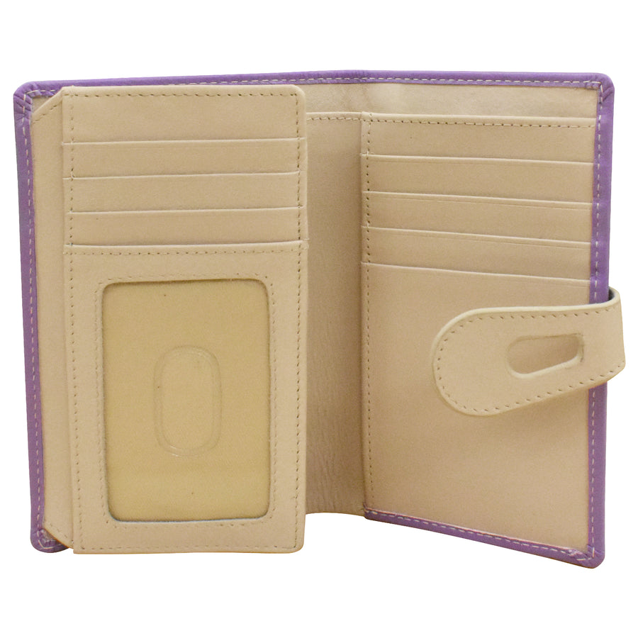 Midi Wallet with Cut Out Tab 7817