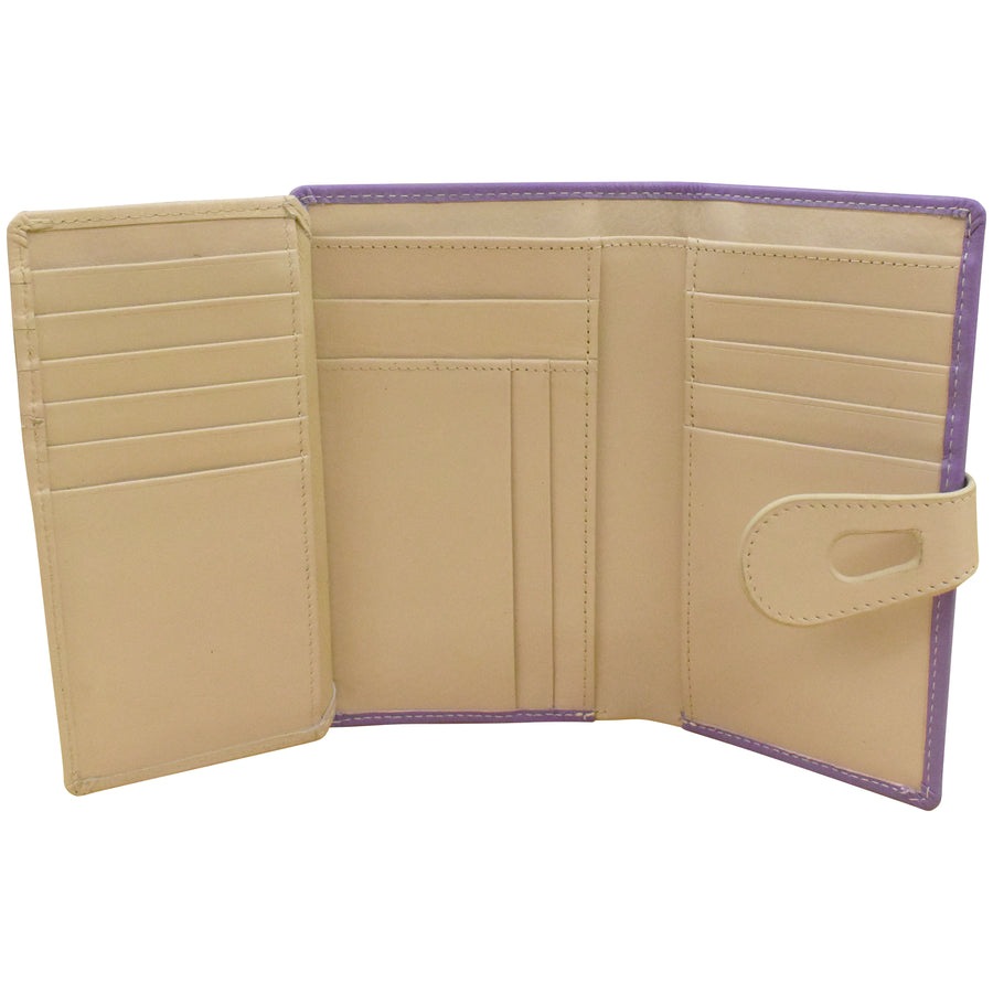 Midi Wallet with Cut Out Tab 7817