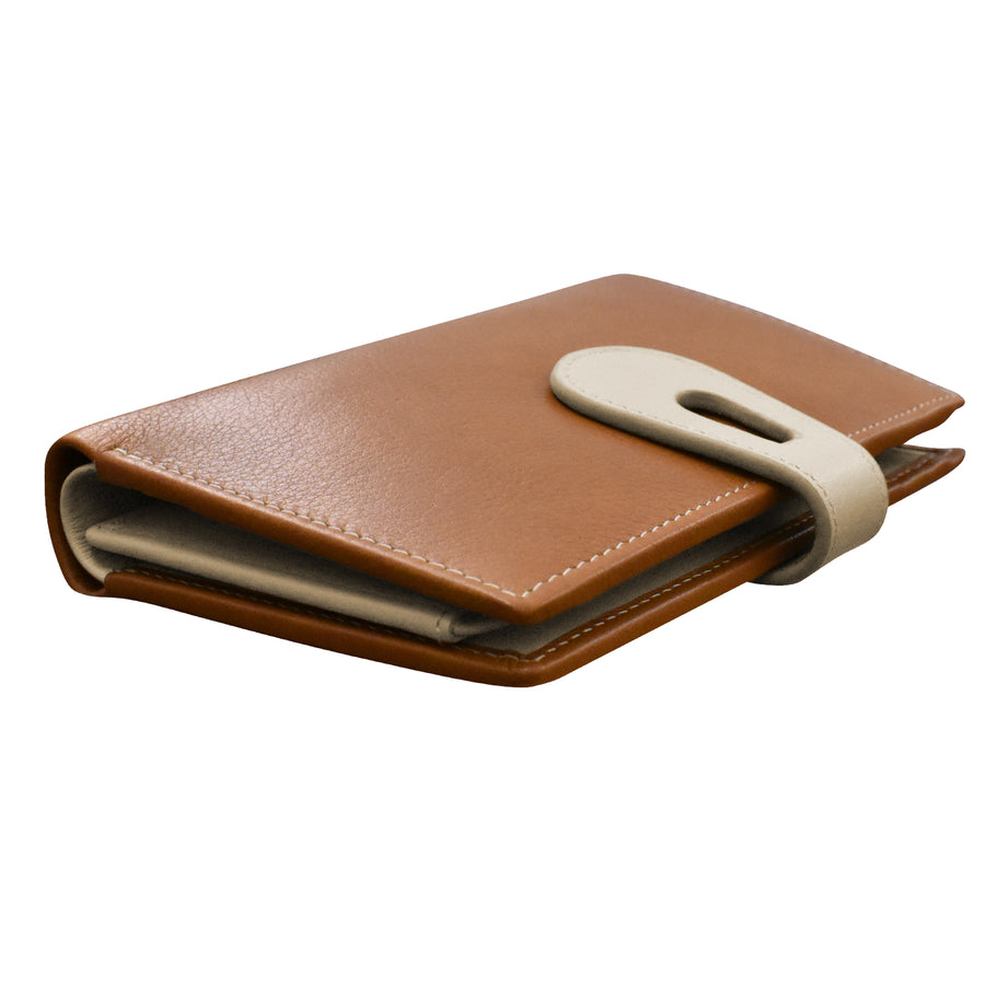 Midi Wallet with Cut Out Tab 7817