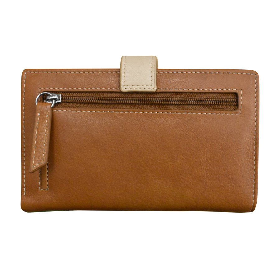 Midi Wallet with Cut Out Tab 7817