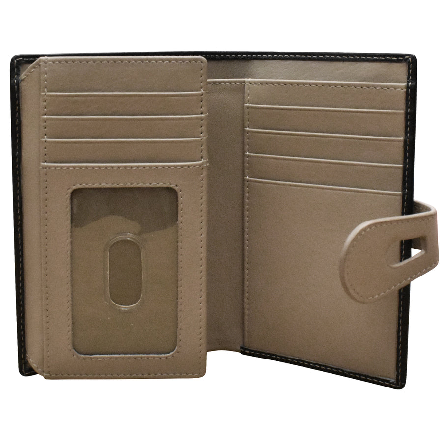 Midi Wallet with Cut Out Tab 7817