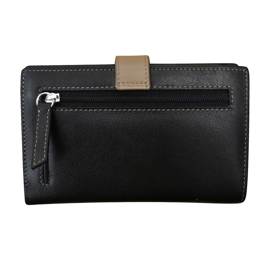 Midi Wallet with Cut Out Tab 7817