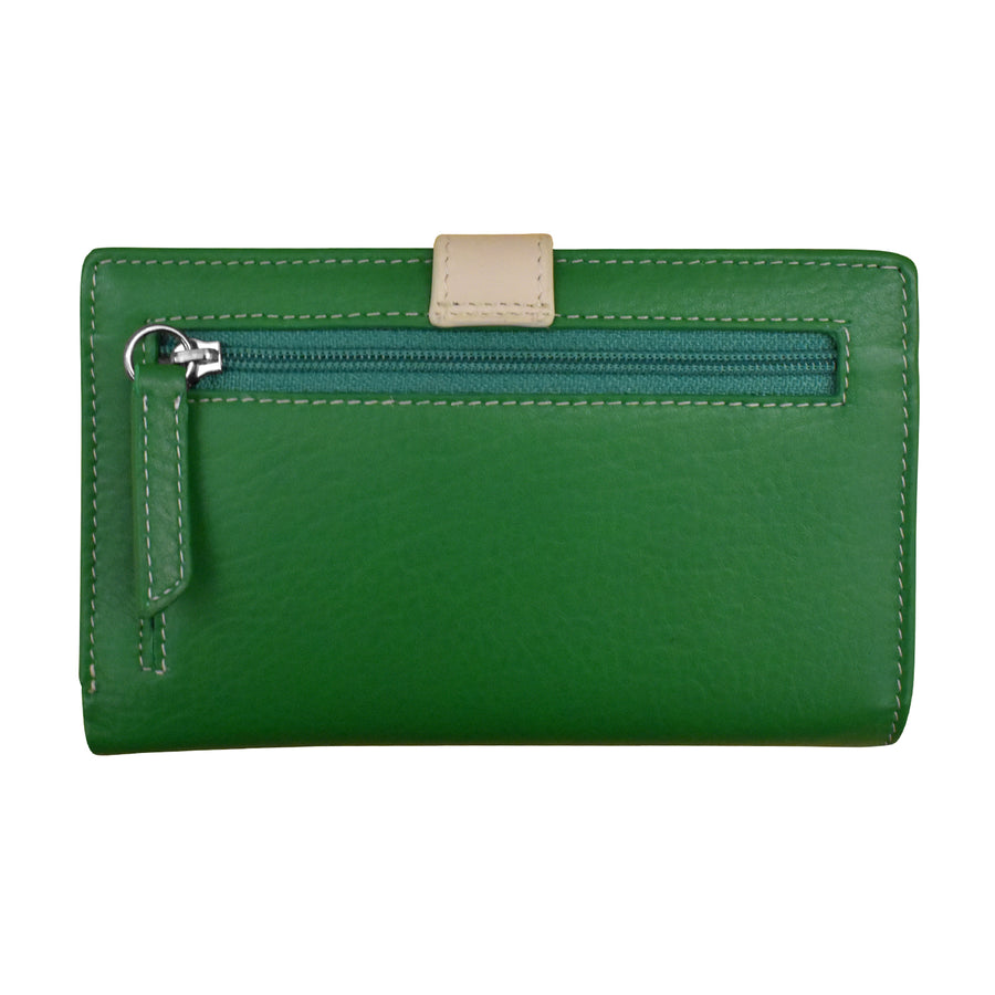 Midi Wallet with Cut Out Tab 7817