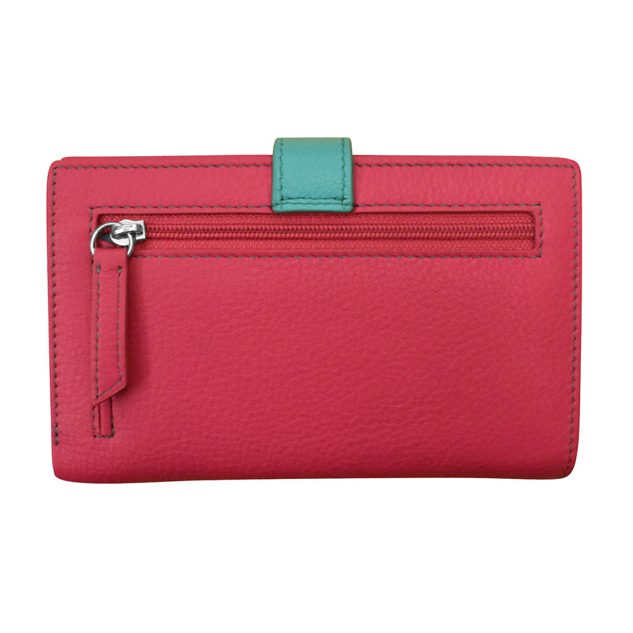 Midi Wallet with Cut Out Tab 7817