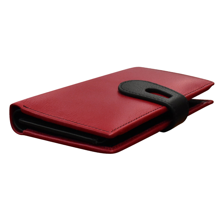 Midi Wallet with Cut Out Tab 7817