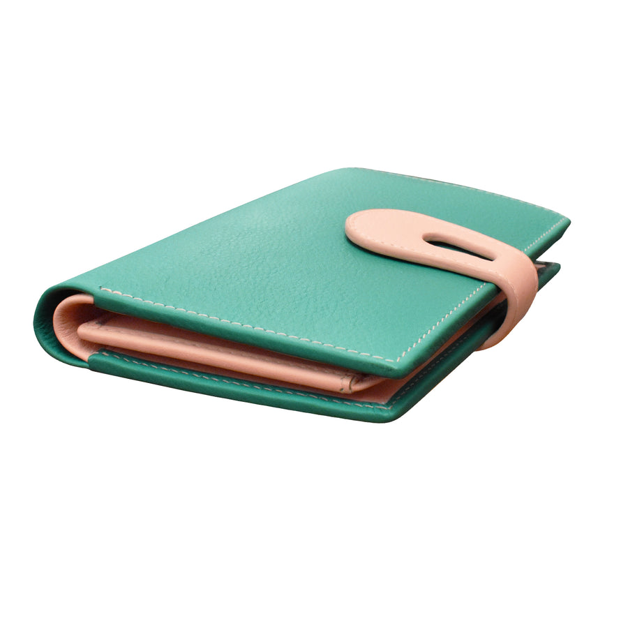 Midi Wallet with Cut Out Tab 7817