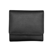 Color Block Tri-fold Mini Wallet 7824