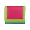 7824 SMALL MULTI COLOR TRIFOLD WALLET