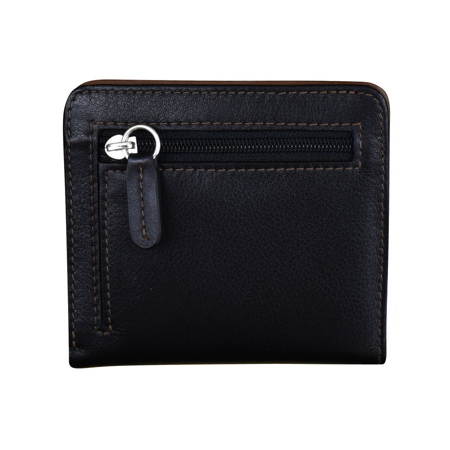 Bi-fold Mini Wallet Two Tone 7831