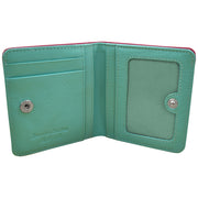 7831 TWO TONE MINI BIFOLD WALLET