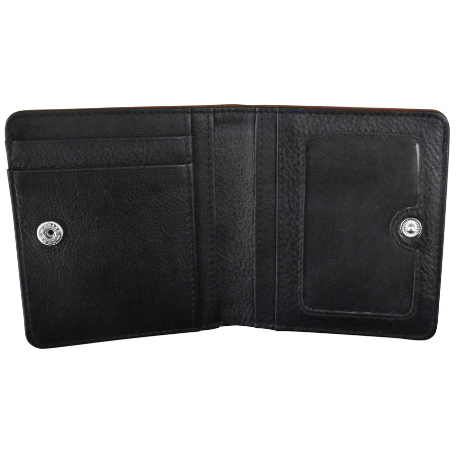 Bi-fold Mini Wallet Two Tone 7831