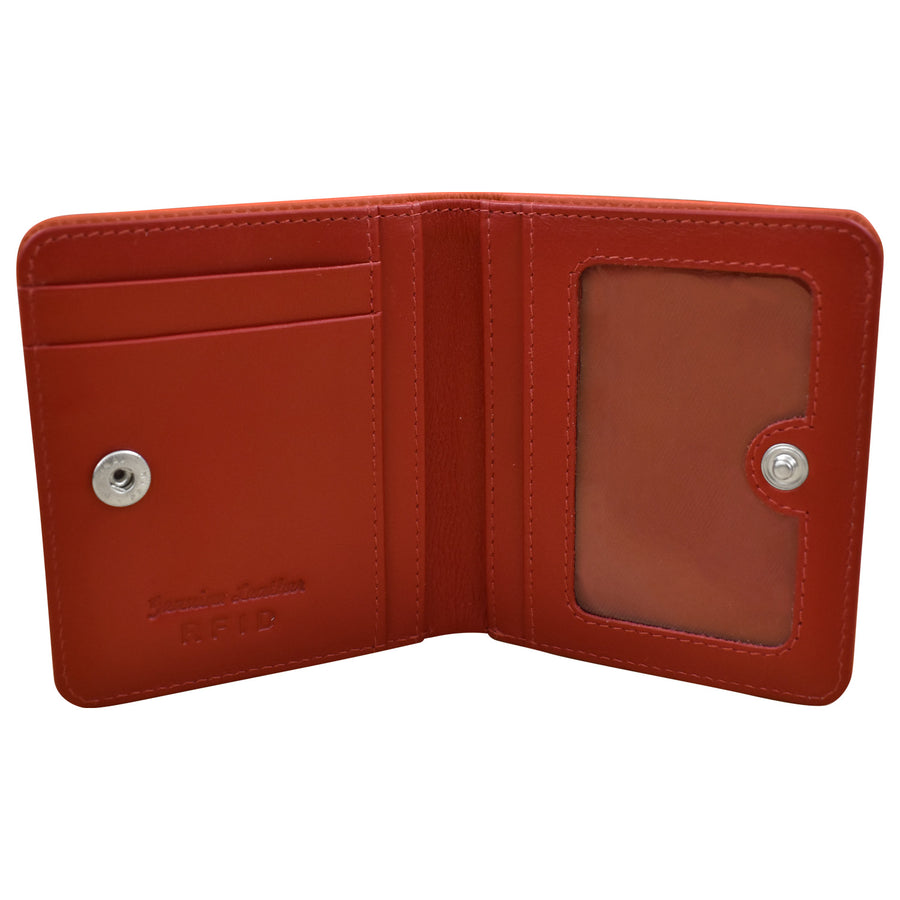 Bi-fold Mini Wallet Two Tone 7831