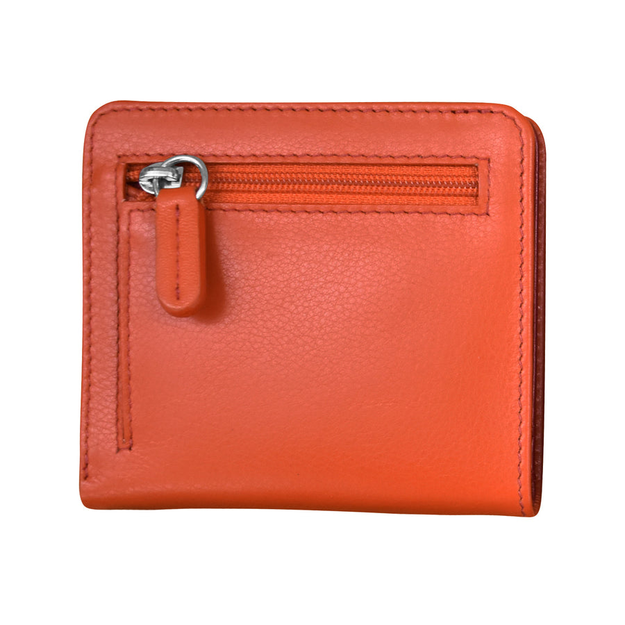 Bi-fold Mini Wallet Two Tone 7831