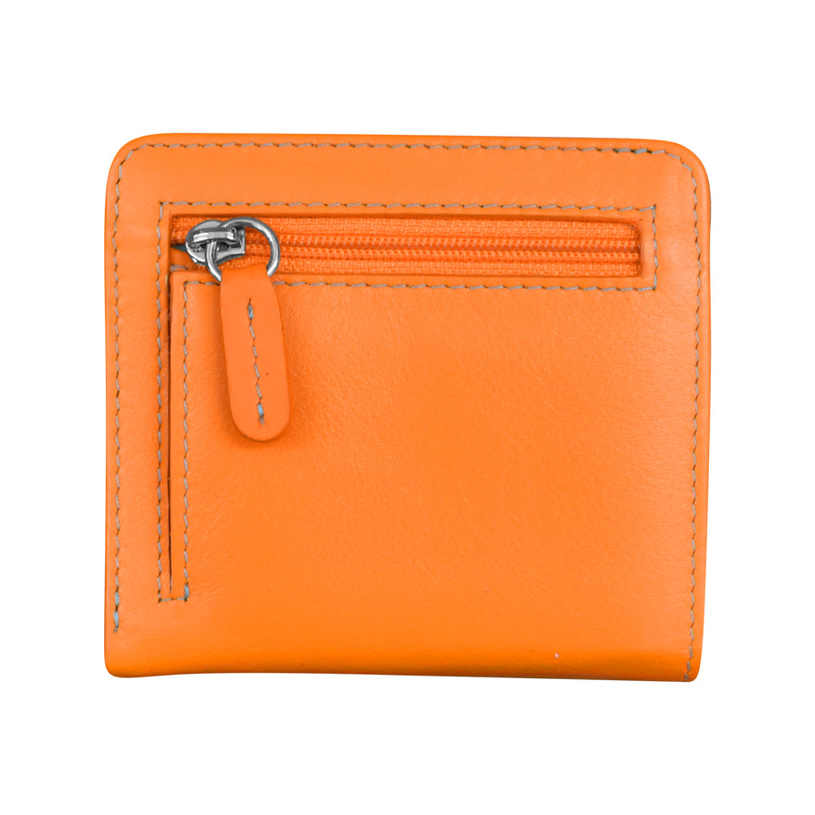 7831 TWO TONE MINI BIFOLD WALLET