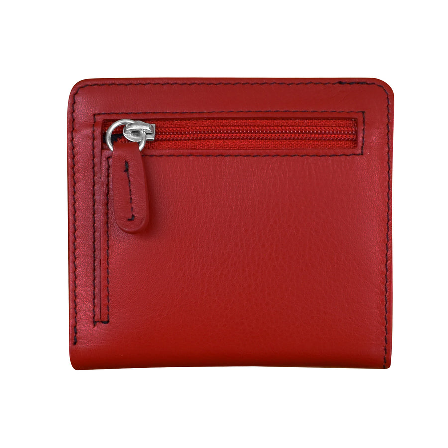 7831 TWO TONE MINI BIFOLD WALLET