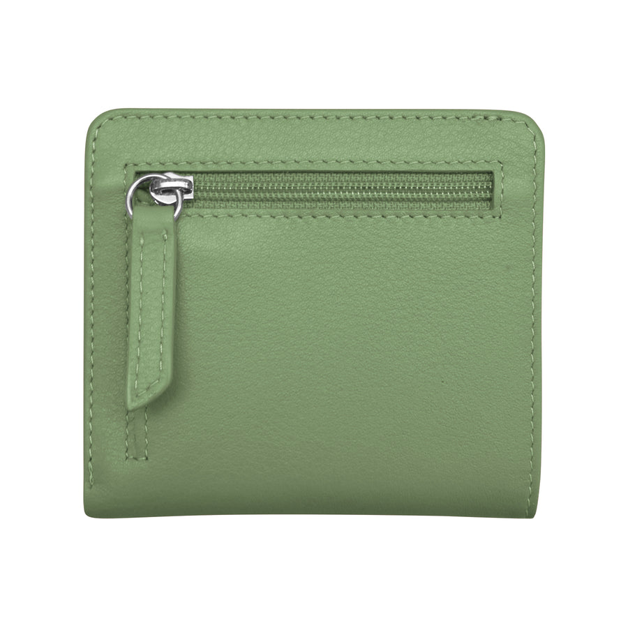 7831 TWO TONE MINI BIFOLD WALLET