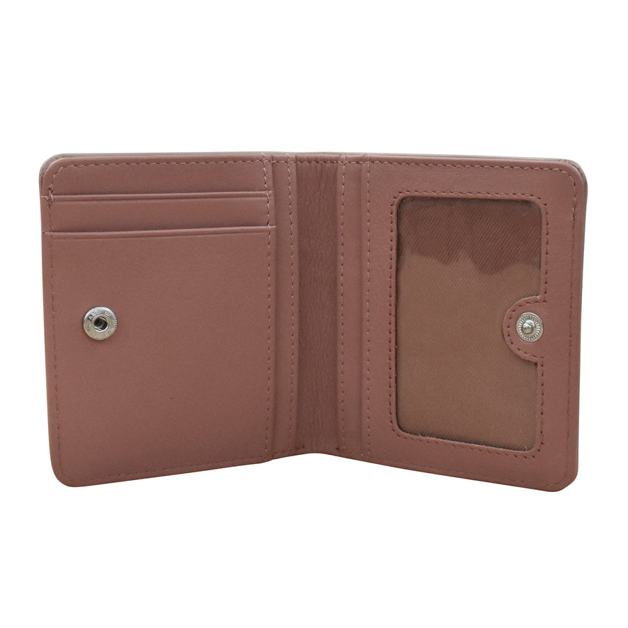 7831 TWO TONE MINI BIFOLD WALLET