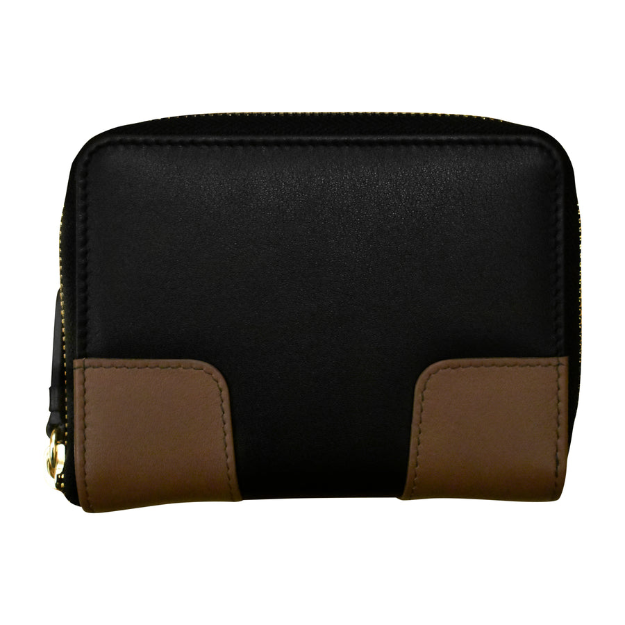 7841 CORNER DETAIL SMALL ZIP WALLET * NEW SS25