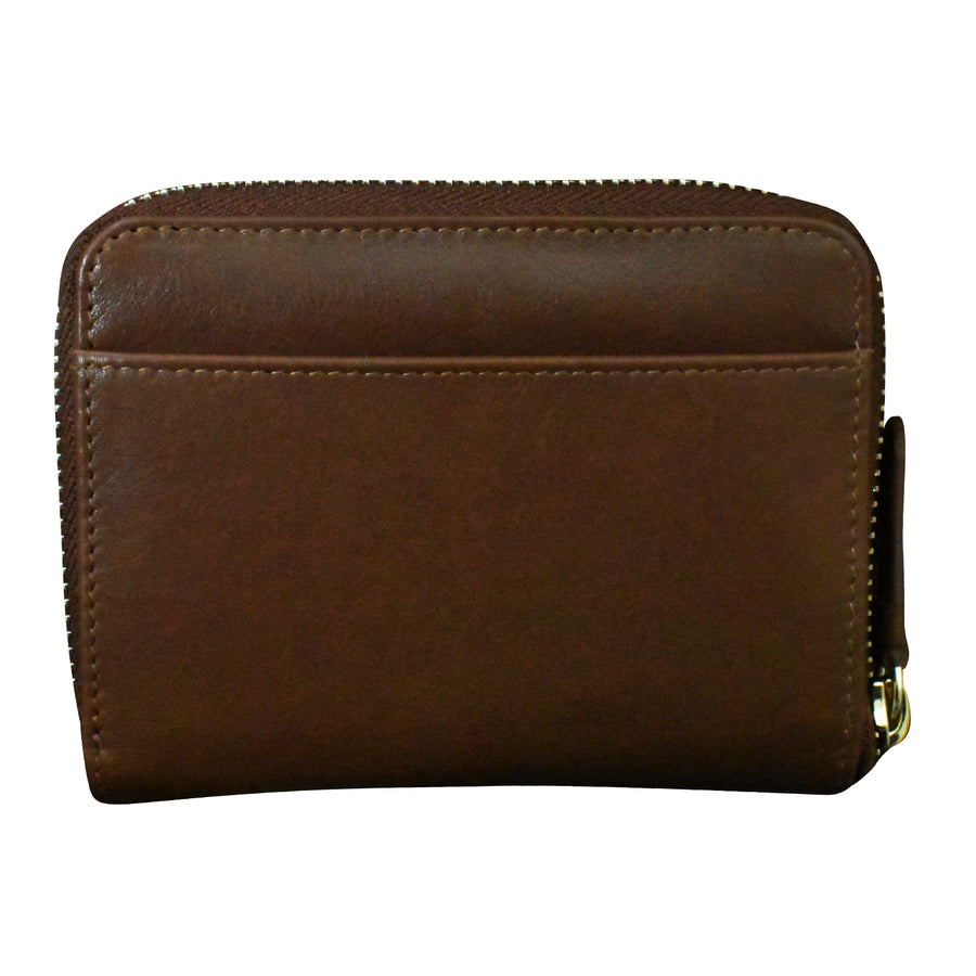 7841 CORNER DETAIL SMALL ZIP WALLET * NEW SS25