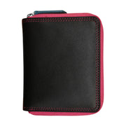 Small Multi Color Zip Wallet 7858