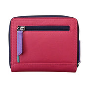 Small Multi Color Zip Wallet 7858