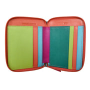 Small Multi Color Zip Wallet 7858