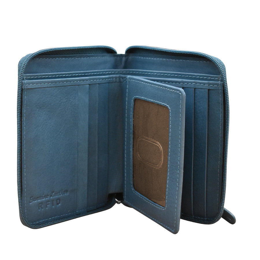 7859 SMALL ZIP AROUND WALLET